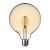 Lampadina Globo ø125 mm DIMMERABILE E27 Led Bulbs 4x Filament 4W, bianco caldo vintage led pro