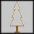 Albero di Natale ad Abete Wood Natural, H 170 cm a luce fissa, bianco caldo 3000k
