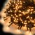 Catena luminosa 60,50 m, 1500 led, con memory controller e timer, bianco traditional
