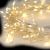 Catena luminosa Cluster 9 m, 1080 microled a luce fissa, bianco caldo classic, cavo metal silver