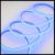 Tubo luminoso led monofacciale effetto neon 50 m, 6000 led, luce fissa, blu