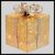 Pacco regalo H1,5cm 40 led a luce fissa|Batteria timer. Bianco caldo