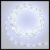Catena 10 m con 625 microled cavo metal bianco ghiaccio