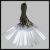 Catena 9.5 m 20 Mini Lightfall Led effetto neve bianco ghiaccio