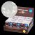 Kit 12 Catene luminose a batteria, 160 microled, 15,9 m, bianco ghiaccio
