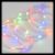 Tubo luminoso a led 10 m ø 10 mm 200 led con memory controller, multicolor