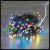Catena luminosa a batteria 200 miniled, 10 m, memory controller, MULTICOLOR