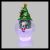 Sfera con Babbo Natale ed albero