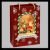 Borsa shopper con Babbo Natale epupazzo su slittino