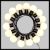 Catena solare 6 m, 15 lampadine party light, superled bianco caldo