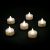 Set 6 candeline Tea Light a batteria, effetto fiamma, led classic