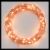 Catena 10 m a batteria 100 micro led con telecomando IR timer bianco classic caldo