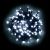 Catena luminosa 5 m, 100 LED Reflex con controller, bianco ghiaccio