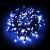 Catena luminosa 7,50 m, 180 led reflex con controller, blu