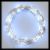 Catena di luci 7,5 m, 100 microled memory controller, metal silver, bianco freddo