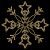 Motivo luminoso a Led fiocco di neve Starry Flake H 163 cm, bianco caldo