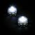 Set 2 candele subacquee a batteria luce fissa, Led ghiaccio