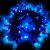 Catena di Natale 10 m, 120 Maxiled luce fissa, prolungabile, blu