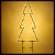 Albero Natale multiuso H140cm 140 led bianco classic