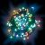 Catena luminosa a batteria 180 minilucciole led  con memory controller timer - reflex - multicolor
