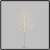 Albero luminoso bianco caldo H150 cm, 640 microled | bianco classic
