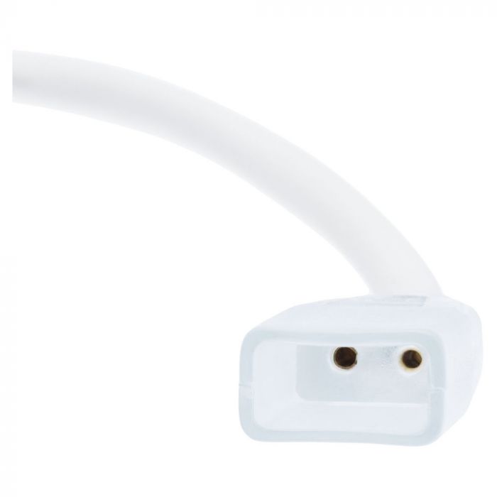 sourcing map Clip di montaggio a LED al neon, supporto per morsetti di fissaggio adatti a strisce fluorescenti in silicone da 6 mm, confezione da 40