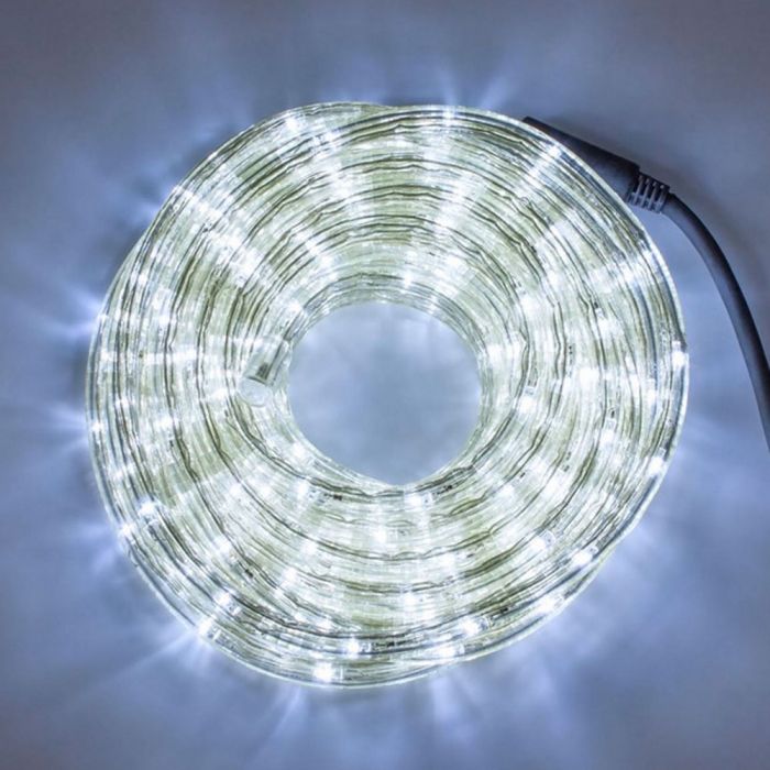 Set 24 ciuffi aneto luminoso 4,6 m nano led bianco ghiaccio | vendita