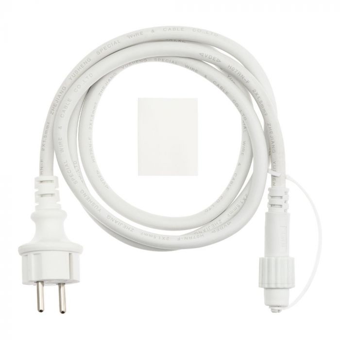 Hama Cavo Antenna M F Con Adattatore M M 75dB 5mt Bianco 7205297