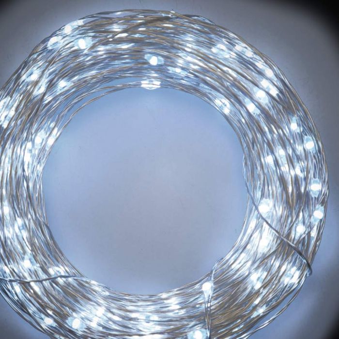 Catena Luminosa LED 3mm Tonda Trasparente – Colori Vari Con Resistenze – Irvima