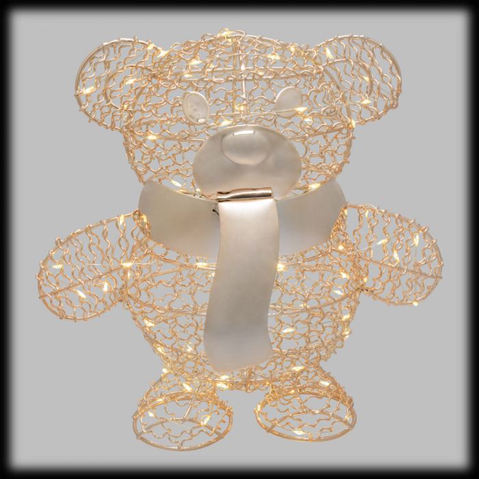 Sausudols Orso di Peluche Teddy Orsacchiotto Grande 40 cm Peluche Giocattolo Regalo per Compleanno Natale e San Valentino Bianco