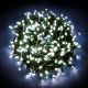 Catena luminosa 12,5 m, 300 minilucciole led con controller, ghiaccio