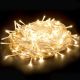 Catena di luci extralong 13,10 m - 180 miniled con memory controller - bianco classic caldo