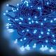 Catena a led extralong 25,70 m 360 miniled con memory controller blu cavo verde