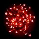 Catena 9 m di luci a led 180 miniled con controller - rosso