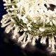 Catena grappolo 14,9 m, mini cluster 720 led, controller, bianco classic