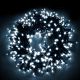 Catena a grappolo 20,5 m, mini cluster 1000 led, memory controller, ghiaccio