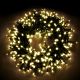 Catena a grappolo 30,5 m - mini cluster 1500 led con memory controller - bianco classic
