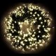 Catena luci cluster 11,5 m, 1100 miniled, controller, bianco classic