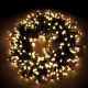 Catena grappolo 11,5 m cluster 1100 mini led con memory controller bianco tradizionale da esterno