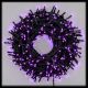 Catena di luci extralong 25,70 m, 360 miniled, con memory controller e timer, porpora