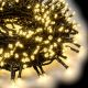 Catena grappolo 21,5 m minicluster 1000 led a luce fissa bianco classic caldo