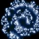 Catena festone grappolo 4,5 m cluster 450 miniled a luce fissa bianco ghiaccio freddo