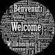 Gobo Ø37-23mm per proiettore professionale, Welcome