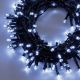 Catena di luci 28 m 700 led con memory controller bianco ghiaccio freddo