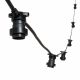 Catena 5 m con 16 portalampade E27, prolungabile, cavo nero, vintage Led Pro