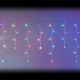 Tenda luminosa Crazy RGB 180 led 600 x h 60 cm, con giochi di luce ed effetto flash 
