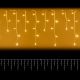 Snowlight 6 x h 0,4 m, 200 Led, effetto neve con memory controller, bianco classic