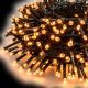 Catena luminosa 40,5 m mini cluster, 2000 led, con memory controller e timer, traditional