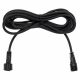 Cavo di alimentazione prolunga, 4 m, nero, per catene Party light
