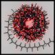 Catena 20 m cavo verde 1000 miniled con gioco di luce rosso e bianco da esterno